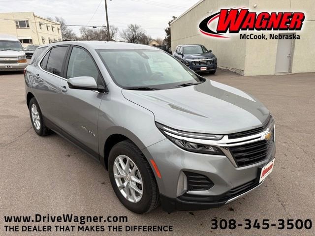 2023 Chevrolet Equinox LT in Sterling Gray Metallic — front three-quarter view