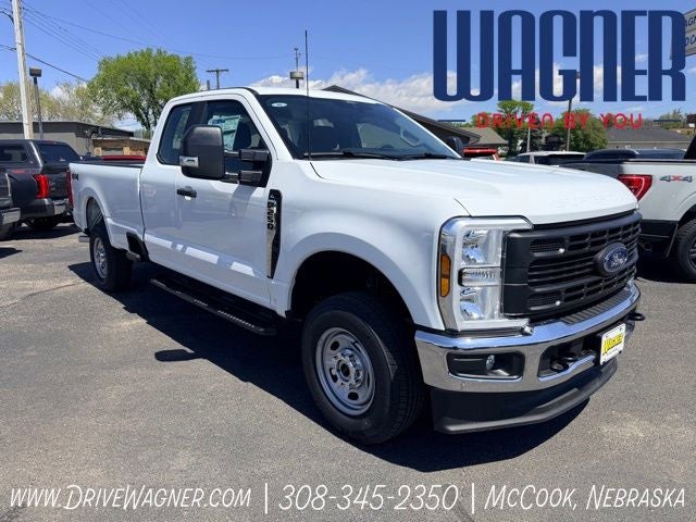 2026 Ford F-250SD XL in Oxford White — front three-quarter view