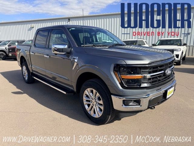 2026 Ford F-150 XLT in Carbonized Gray Metallic — front three-quarter view