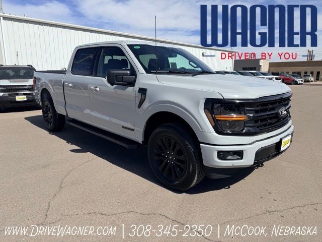 2026 Ford F-150 XLT in Avalanche — front three-quarter view