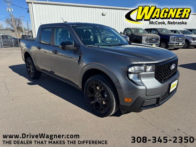 2026 Ford Maverick XLT in Carbonized Gray Metallic — front three-quarter view